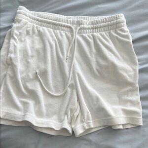 TNA terry towel shorts